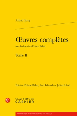 Œuvres Complètes. Tome II