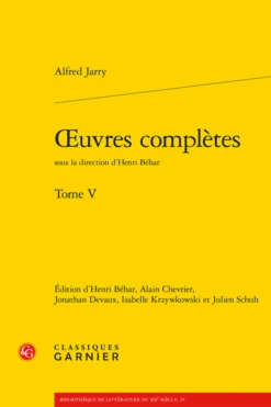 Œuvres Complètes. Tome V