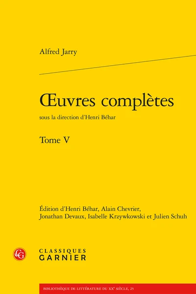 Œuvres Complètes. Tome V 1 Œuvres Complètes. Tome V