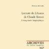 Lecture De L’Acacia De Claude Simon. L’imaginaire Biographique