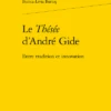 Le Thésée D’André Gide. Entre Tradition Et Innovation