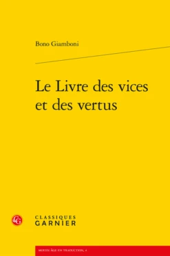 Le Livre Des Vices Et Des Vertus