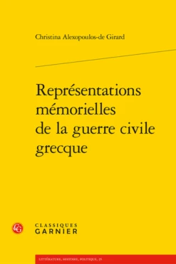 Représentations Mémorielles De La Guerre Civile Grecque