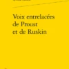 Voix Entrelacées De Proust Et De Ruskin