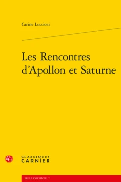 Les Rencontres D’Apollon Et Saturne