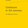 Littérature Et Art Nouveau. De Mallarmé à Proust