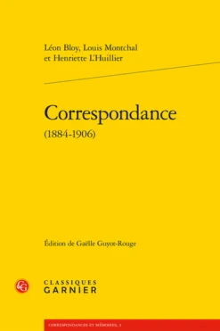 Correspondance. 1884-1906