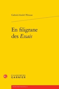 En Filigrane Des Essais