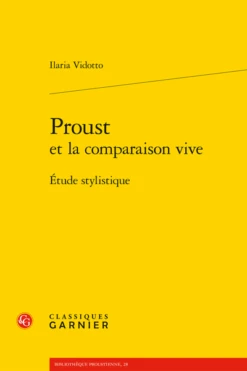 Proustet La Comparaison Vive. Étude Stylistique