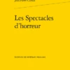 Les Spectacles D’horreur