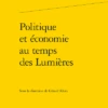 Politique Et économie Au Temps Des Lumières
