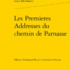 Les Premieres Addresses Du Chemin De Parnasse