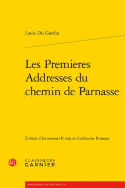 Les Premieres Addresses Du Chemin De Parnasse