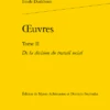 Œuvres. Tome II. De La Division Du Travail Social