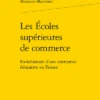 Les Écoles Supérieures De Commerce. Sociohistoire D’une Entreprise éducative En France