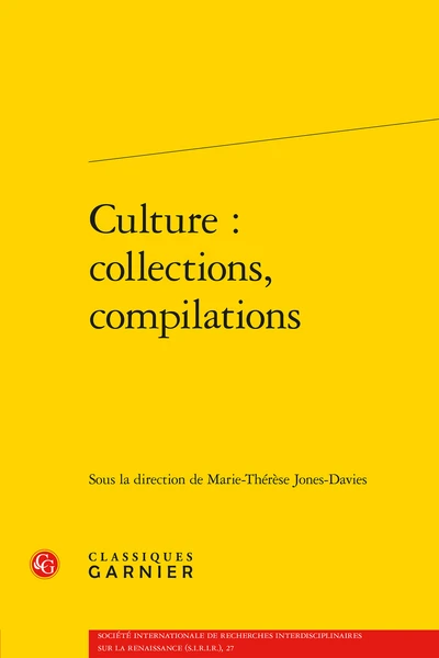 Culture : Collections, Compilations 1 Culture : Collections, Compilations