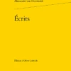 Écrits