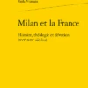 Milan Et La France. Histoire, Théologie Et Dévotion (XVIe-XIXe Siècles)