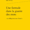 Une Formule Dans La Guerre Des Mots. « La Délégitimation D’Israël »