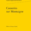 Causeries Sur Montaigne