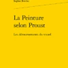 La Peinture Selon Proust. Les Détournements Du Visuel
