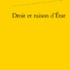 Droit Et Raison D’État