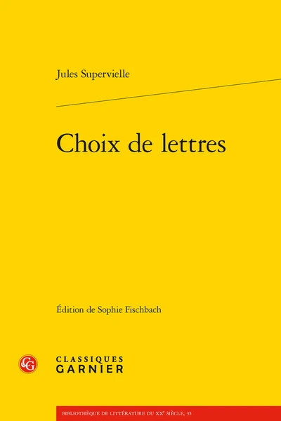 Choix De Lettres 1 Choix De Lettres