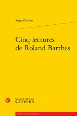 Cinq Lectures De Roland Barthes