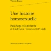 Une Histoire Homosexuelle. Paolo Sarpi Et La Recherche De L’individu à Venise Au Xviie Siècle
